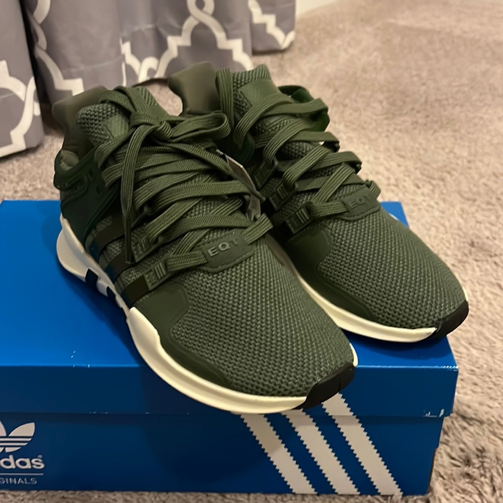 Adidas EQT Support ADV Shoes Sneakers new green CP9689 Women’s Size 6